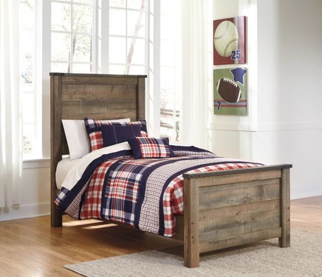 Signature Design by Ashley® Trinell Brown Twin Panel Headboard-1