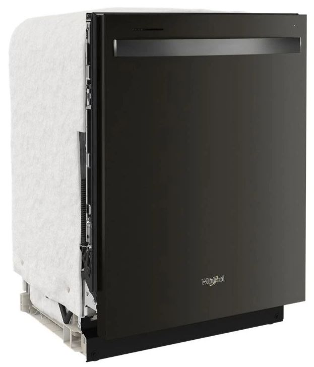 Whirlpool® 24" Black Stainless Built-In Dishwasher-2