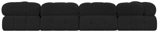 Meridian Furniture Ames 4-Piece Black 136" Sofa-2