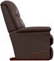 La-Z-Boy® Reed Walnut Leather Manual Rocking Recliner-3