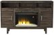 Legends Home Avondale Charcoal 61" Fireplace TV Stand-0