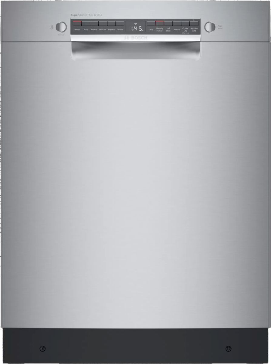 Bosch 800 series fashion dishwasher black stainless