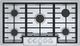 Bosch® 800 Series 36" Stainless Steel Gas Cooktop-0