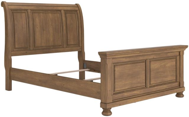 Signature Design by Ashley® Feddinger Medium Brown Queen Sleigh Bed-0