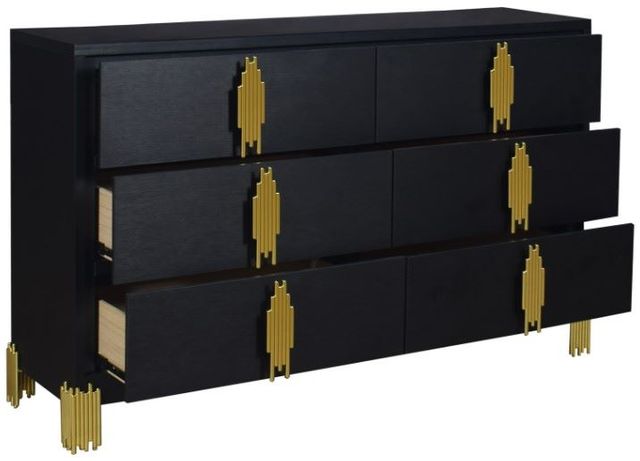 New Classic® Home Furnishings Empire Black Dresser-3