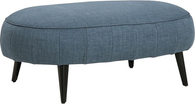 Signature Design by Ashley® Hollyann Blue Oversized Accent Ottoman-0