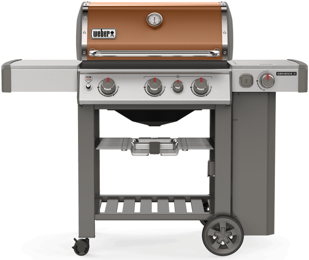 Weber® Genesis® II E-330 Series 59" Copper Free Standing Gas Grill-0