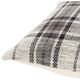 Surya Jacobean Charcoal 20"x20" Toss Pillow with Down Insert-1