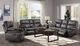 Emerald Home Jessie James Gray Power Reclining Sofa-1