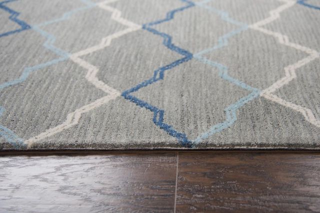 Rizzy Home Resonant Gray 8'x10' Rectangular Rug-4
