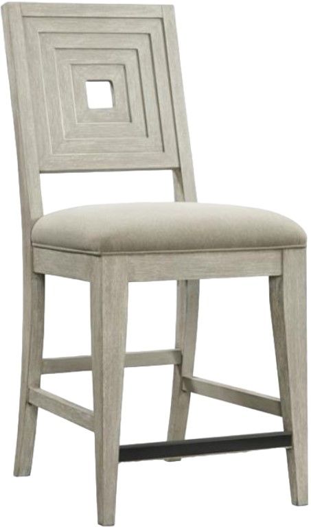 Riverside Furniture Cascade Dovetail 2-Piece Upholstered Wood Back Counter Stool Set-1