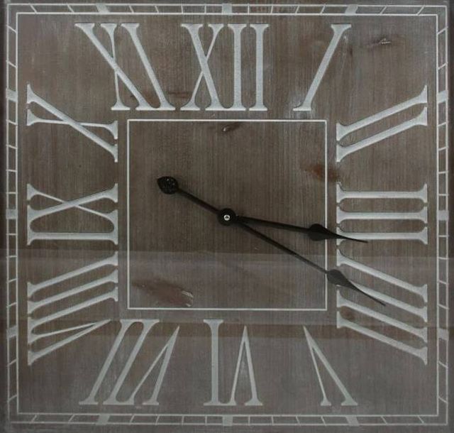 Classy Art Style 2 Brown/Gray Wall Clock-1