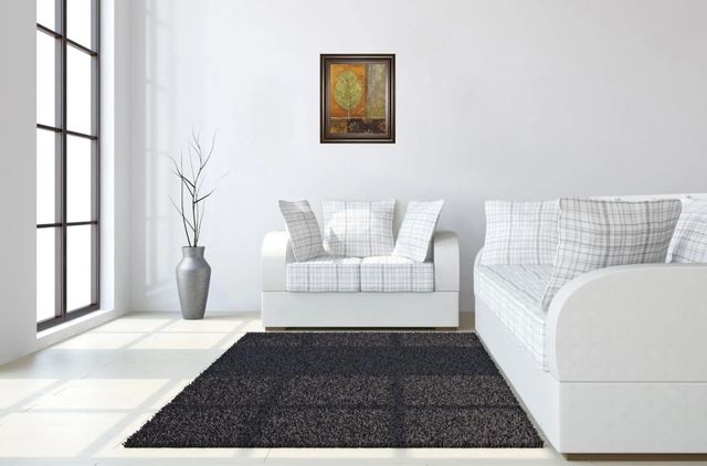 Classy Art Copper Leaf by Viola Lee Framed Print Wall Art-2