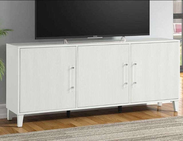 Parker House® Brittany Cottage White 68" Console-1