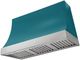 AGA Marquee 48" Salcombe Blue Wall Mounted Range Hood  with Brushed Nickel Trim-0