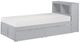 Homelegance® Orion Gray Youth Twin Storage Bookcase Bed-0