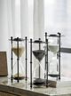 A & B Home Black/Tan Hourglass in Stand-3