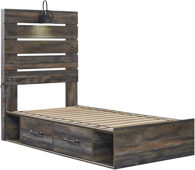 Signature Design by Ashley® Drystan 3-Piece Multi Twin Panel Bed Set-1