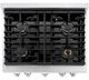 ZLINE 30" Satin Stainless Steel Pro Style Gas Range-4