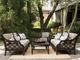 Tommy Bahama® Outdoor Royal Kahala Black Sands Deep Umber Rectangular Cocktail Table-3