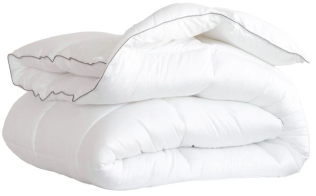Cariloha White King/California King Down Alternative Duvet Comforter-0