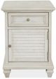 Magnussen Home® Newport Alabaster Chairside End Table-2