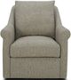 Liberty Furniture Landcaster Cocoa Upholstered Swivel Accent Chair-1