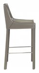 Zuo® Fashion Gray Set of 2 Bar Chairs-2