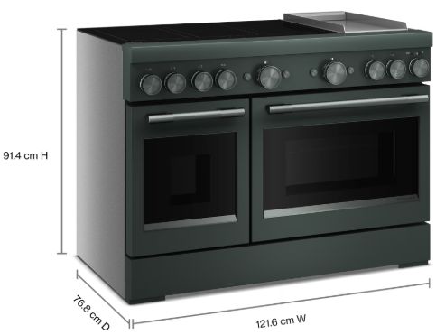 KitchenAid® 48" Juniper 6 Element Pro Style Induction Range-1