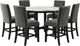 Global Furniture USA D40011 7-Piece Light Gray Occasional Table Set-0