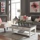 Liberty Furniture Allyson Park 3-Piece Charcoal/Wirebrushed White Occasional Set-1