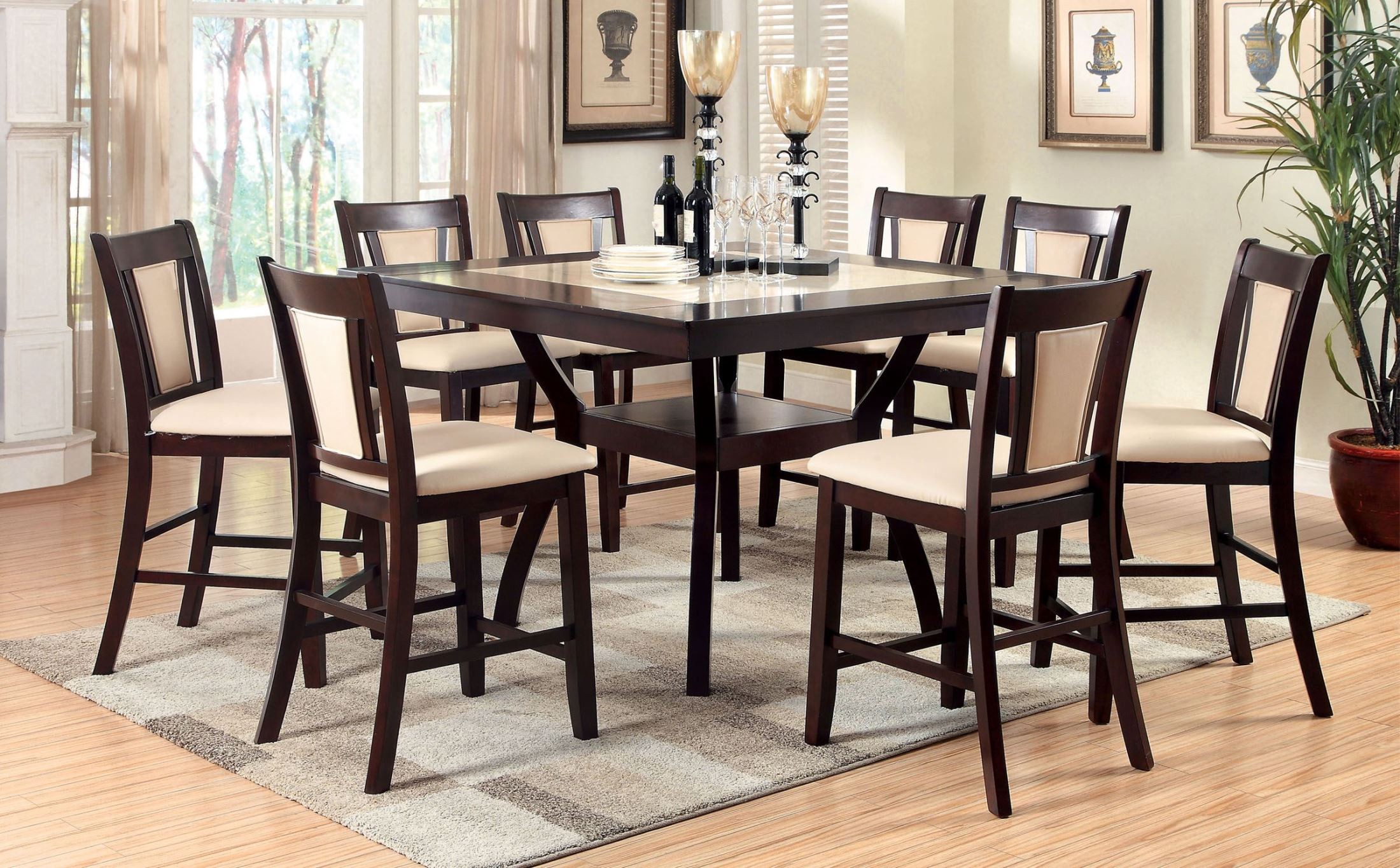 Furniture of America Brent II Dining Set
