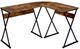 ACME Furniture Zafiri Black/Weathered Oak Writing Desk-0