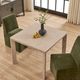Uttermost® Noval Brown Square Dining Game Table-3