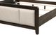 Bernards Fulton Beige/Medium Brown Upholstered Queen Panel Bed-2