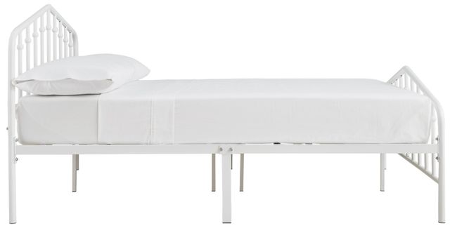 Signature Design by Ashley® Trentlore White Full Metal Bed-2