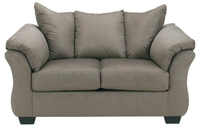 Signature Design by Ashley® Darcy 3-Piece Cobblestone Living Room Seating Set with Rocker Recliner-2
