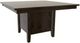 Mavin Customizable 60" x 60" Sydney Storage Dining Table-0