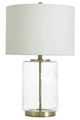 Stylecraft Clear Dimpled Table Lamp-0
