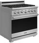 Thor Kitchen® X Series 36" Stainless Steel Premium Freestanding Pro Style Gas Range-2