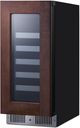 Summit® 15" Panel Ready Built-In Wine Cooler-2