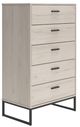 Signature Design by Ashley® Socalle Light Natural Chest-0