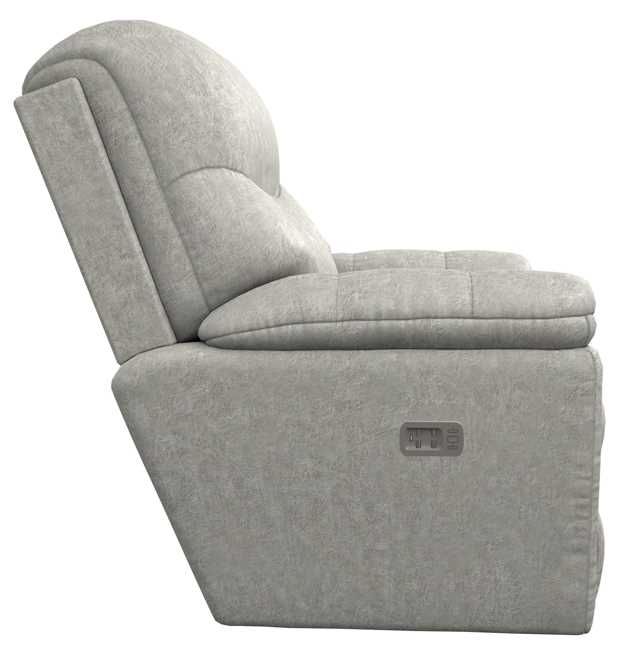 La-Z-Boy® Morrison Dove Power Wall Recliner with Headrest and Lumbar-2