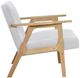 Homelegance® Omara Gray/Natural Accent Chair-3