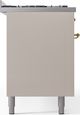 Ilve® Nostalgie II Series 60" Antique White Pro Style Dual Fuel Range-3