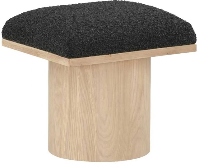 Meridian Furniture Pavilion Black/Natural Stool-0