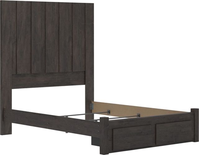 Signature Design by Ashley® Fraluna Charcoal Queen Storage Panel Bed-1