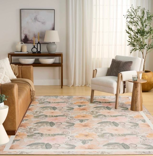 Nourison Home™ Botanical Washables 5'x7' Style 1 Area Rug-1