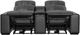 Jackson Furniture Ferrara Black Power Reclining Console Loveseat-3