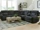 Parker House® Dalton Lucky Charcoal 6-Piece Power Reclining Modular Sectional-1